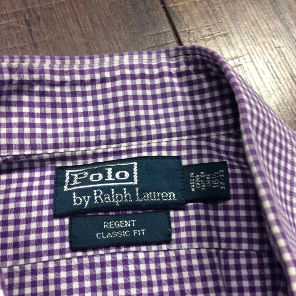 Purple Plaid POLO RALPH LAUREN Regent Button Down